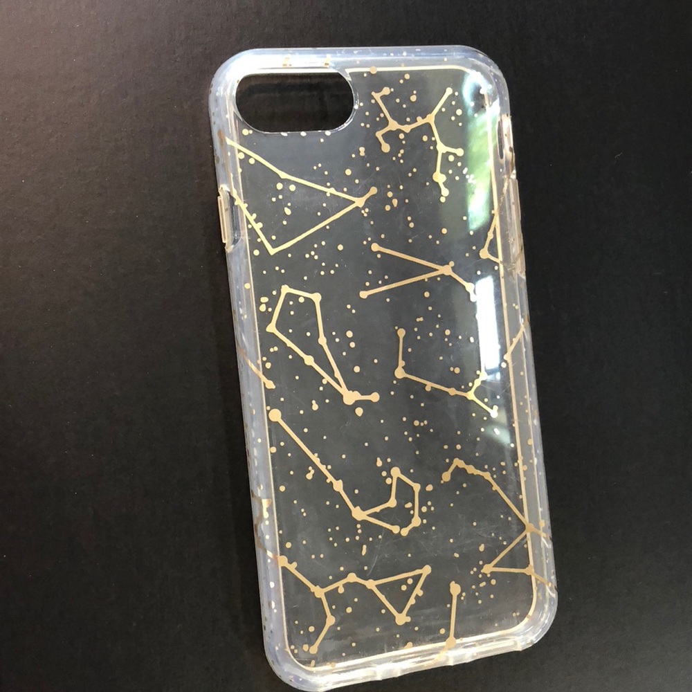 Gold Constellation iPhone case